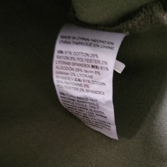 Chico's Dark Green Utility Jacket - Picture 6 of 8